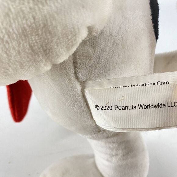 Snoopy Christmas Santa Hat Woodstock 12” Side Stepper Music Peanuts Theme Gemmy - Picture 6 of 6